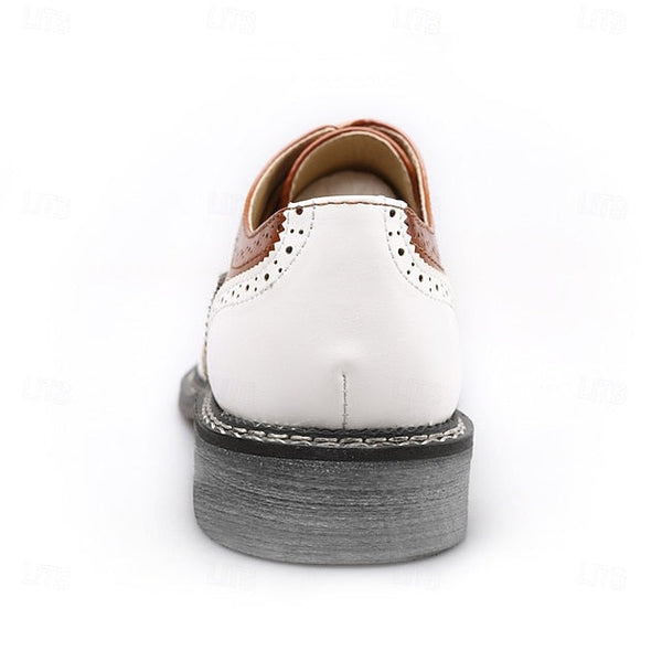 Spectator Gatsby-Inspired Wingtip Shoes Men's Oxford in FashionChic
