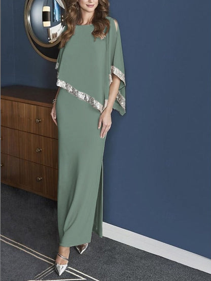 Sheath Wedding Guest Mother Bride Beach of Dress the FashionChic