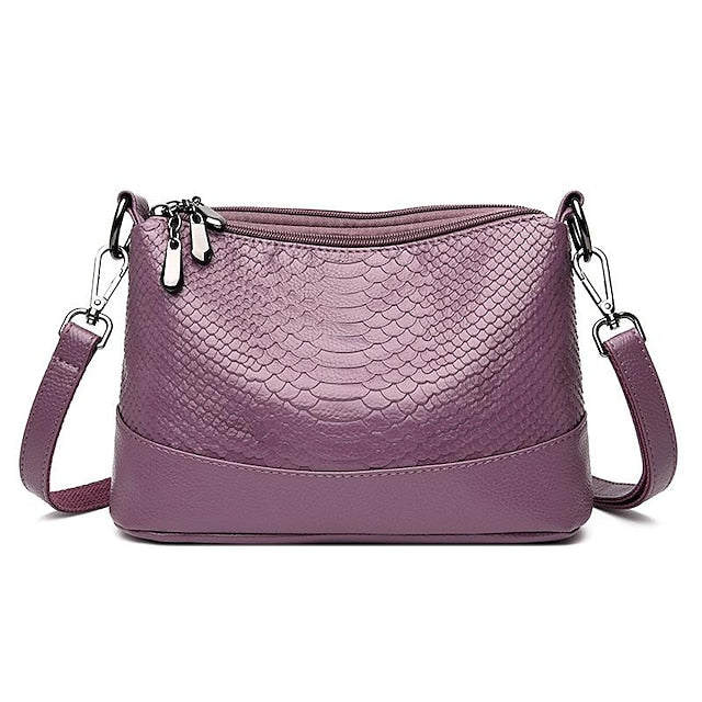 Leather Hobo Crossbody Bag Shoulder PU Women's FashionChic