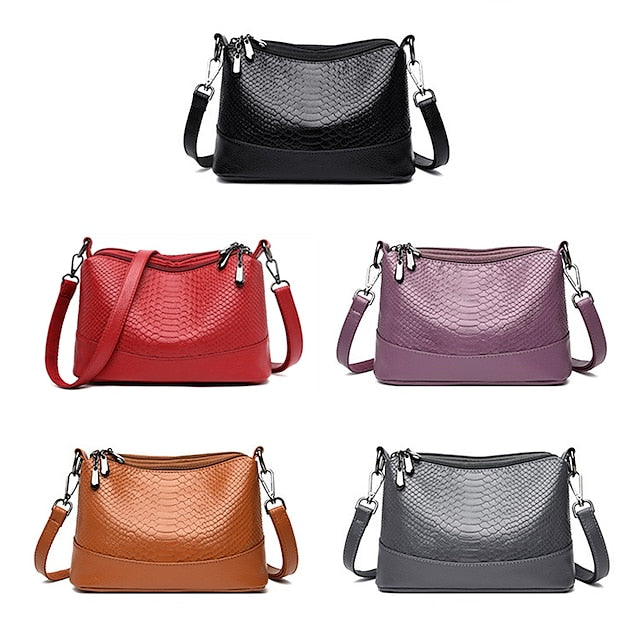 Leather Hobo Crossbody Bag Shoulder PU Women's FashionChic