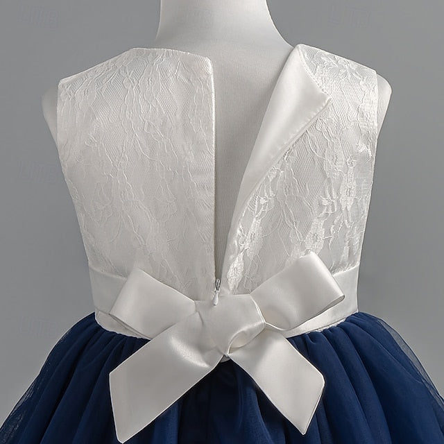 Party Wedding Kids Dress Floral Sleeveless Girls' Special FashionChic