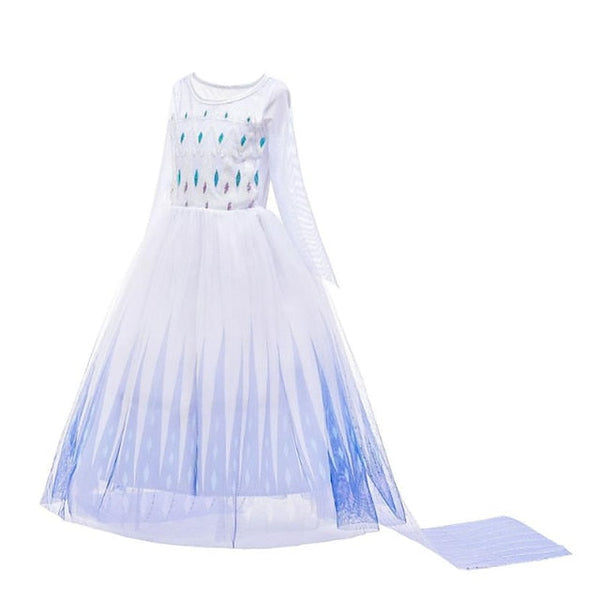 Elsa Princess Cosplay Flower Girl Dress Movie Girls' FashionChic