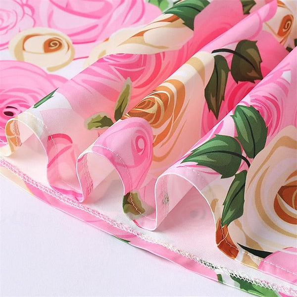 3D Sleeveless Flower Dress Party Girls' Easter Summer FashionChic