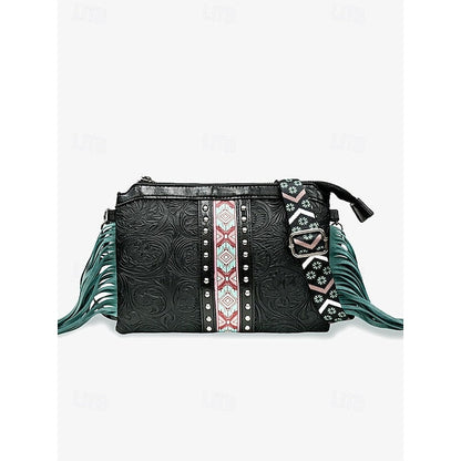 PU Crossbody Leather Bag Shoulder Wristlet Women's Bags FashionChic