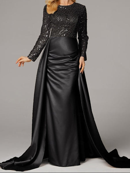 Masquerade Gown Dress Mermaid Carnival Floor Elegant Evening FashionChic