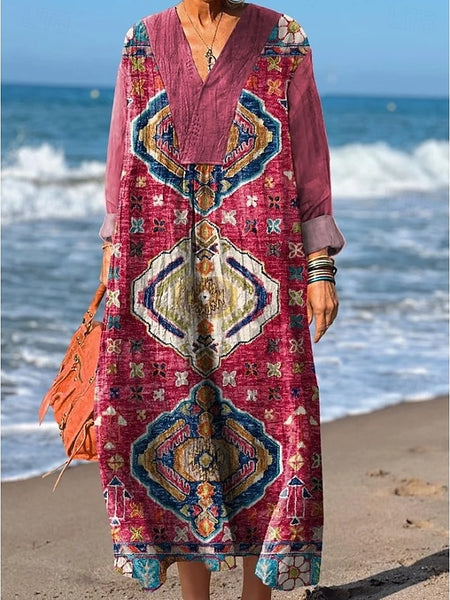 Women's Maxi Dress Sundress A Line Dress Vacation Casual