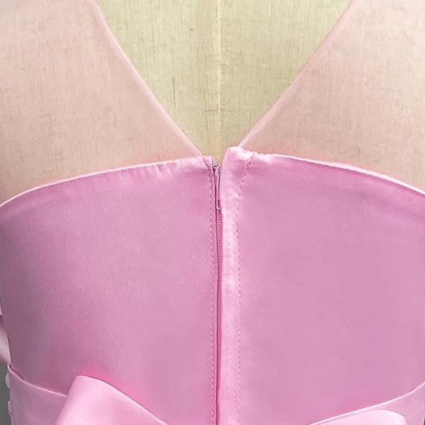 Colored Flower Solid Kids Dress Girl Girls' FashionChic