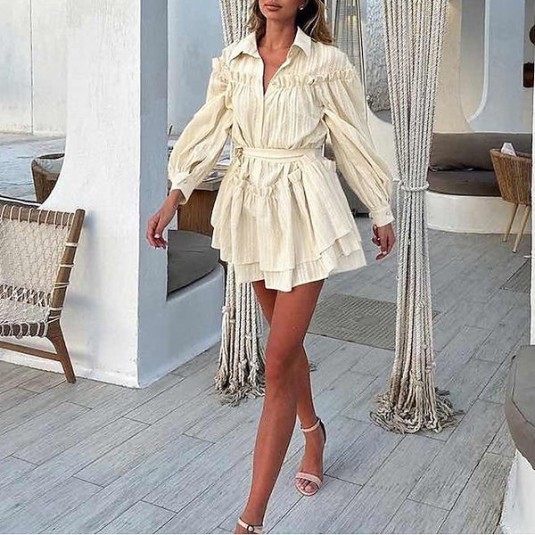 Women's Mini Dress T Shirt Dress Tee Dress Vacation Party