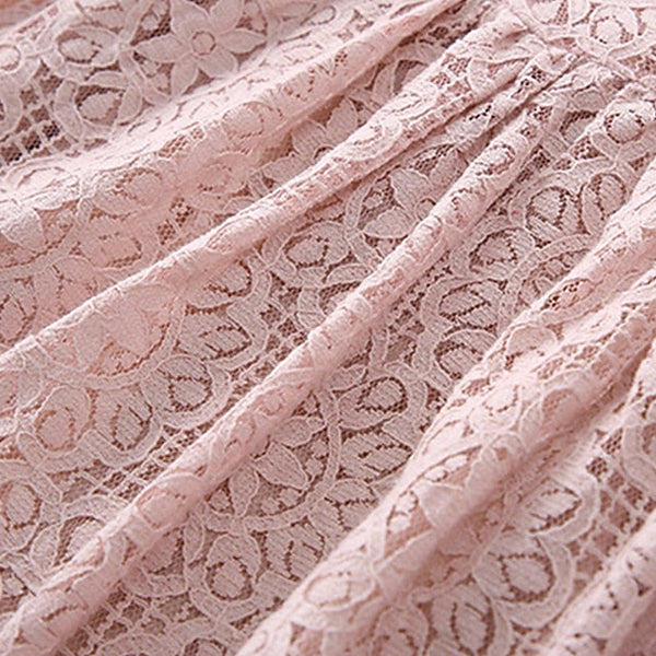 Girls' Party Solid Dress Color Short Sleeve Kids FashionChic