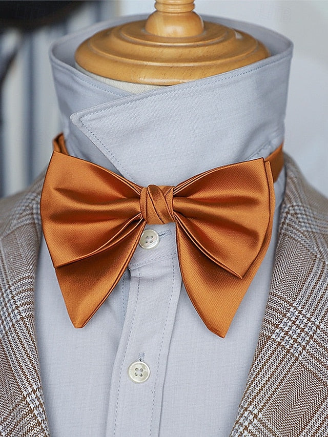 Men's in Multiple Satin Colors Bow Tie FashionChic