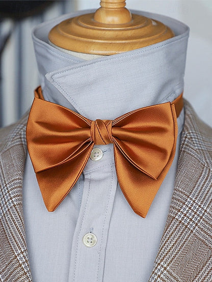Men's in Multiple Satin Colors Bow Tie FashionChic