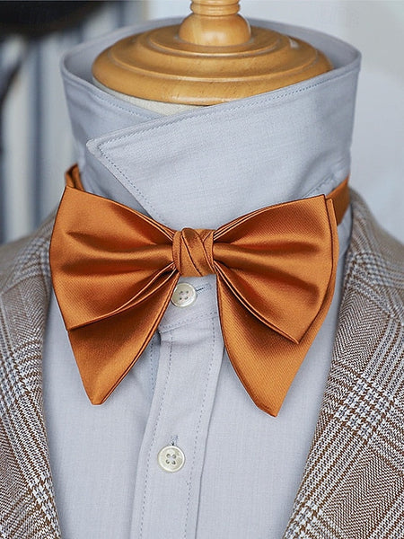 Men's in Multiple Satin Colors Bow Tie FashionChic