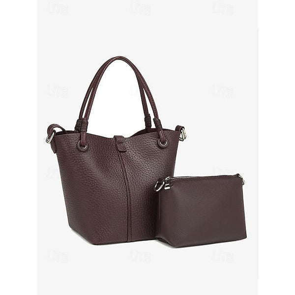 Women's Pouch Stylish Bag Bucket Matching with – Leather FashionChic