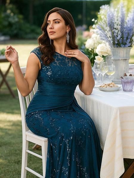 Sheath Column Floor Length Prom Dress Party Dress Cocktail Dress