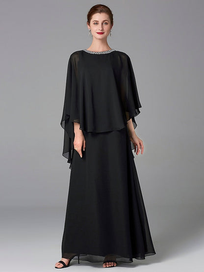 Plus the Size of A-Line Guest Bride Mother Wedding Elegant Dress FashionChic