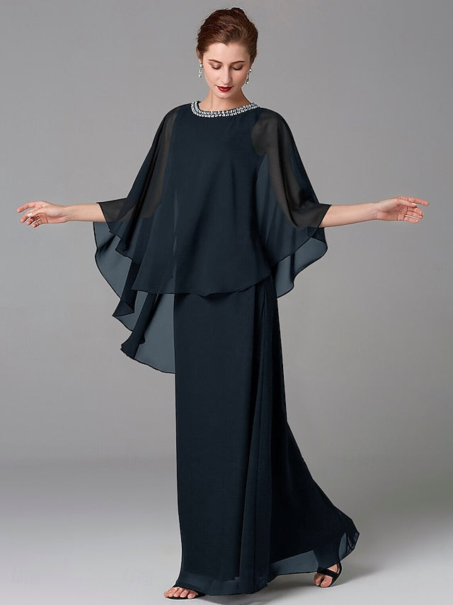 Plus the Size of A-Line Guest Bride Mother Wedding Elegant Dress FashionChic