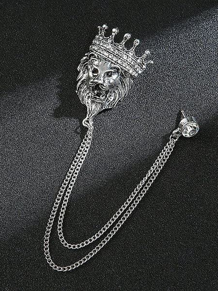 Men's Pin Brooch with Lapel Christmas Deer FashionChic