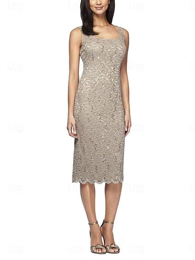 the Square Dress Bride Mother Piece Sets Elegant Two of FashionChic