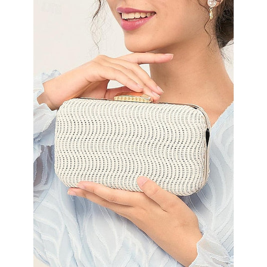 Leather Wristlet Party Evening PU Women's Clutch Bag FashionChic