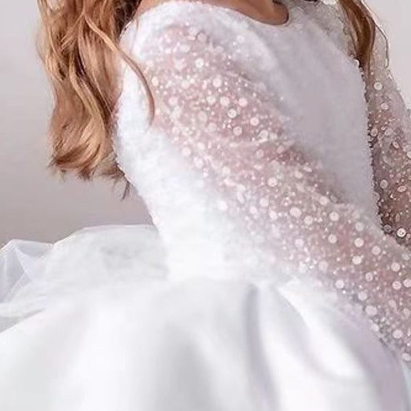 Dress Girls' Flower Girl Communion First FashionChic