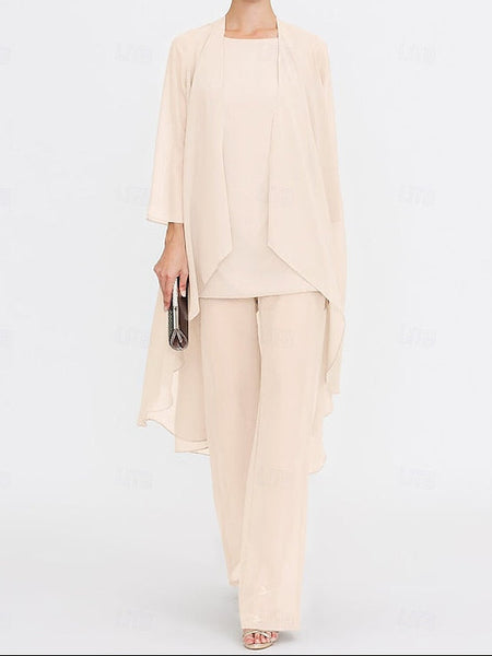the Wedding Piece Bride Mother 3 Pantsuit Beach of FashionChic