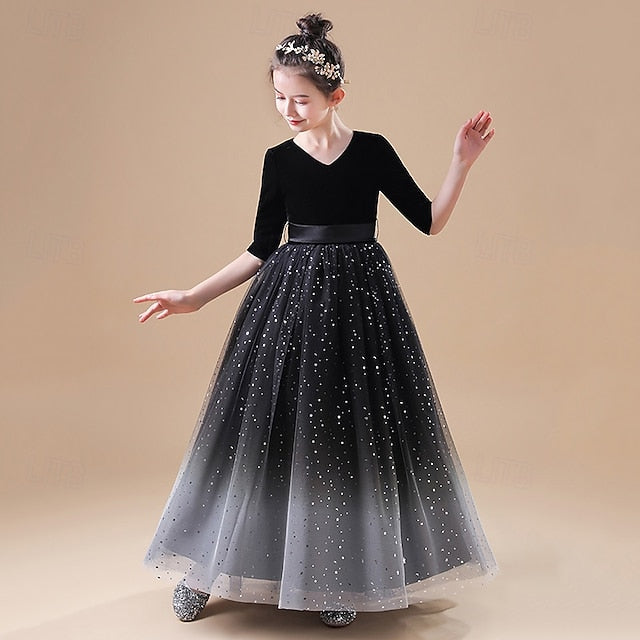 Dress Girls' Princess Girl Kid's Flower FashionChic