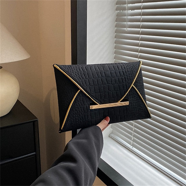 Bags Women's Leather Clutch PU for Bridal Evening FashionChic
