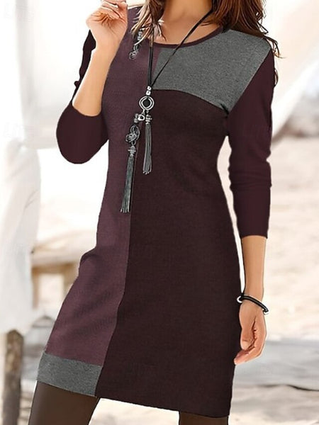 Women's Mini Dress Black Dress Casual Dress Modern Daily FashionChic