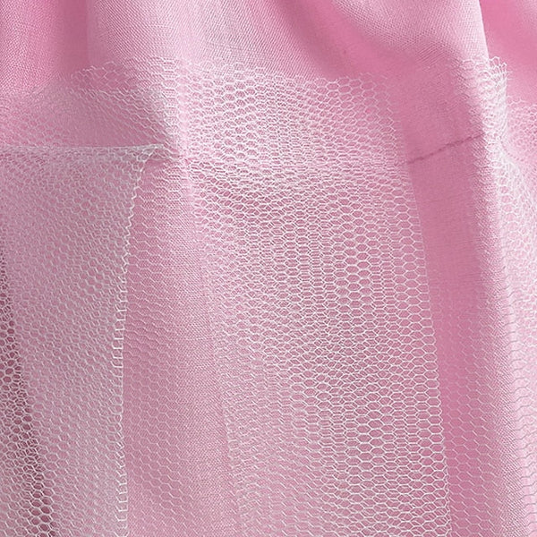 Colored Flower Solid Kids Dress Girl Girls' FashionChic