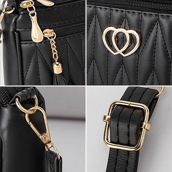 Shoulder Crossbody PU Bag Leather Hobo Women's FashionChic