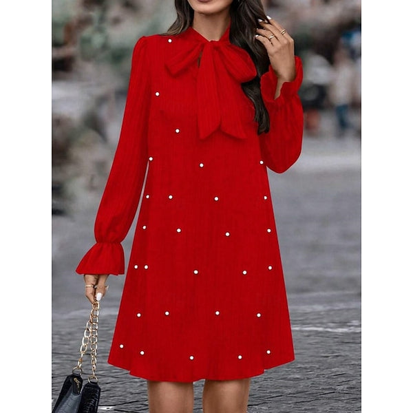 Women's Mini Dress Casual Dress Elegant Fashion Modern