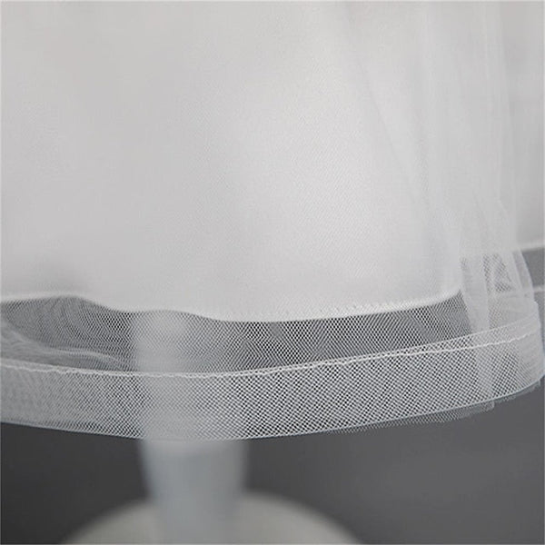 Party Color Girls' Solid Toddler Dress Sleeveless FashionChic