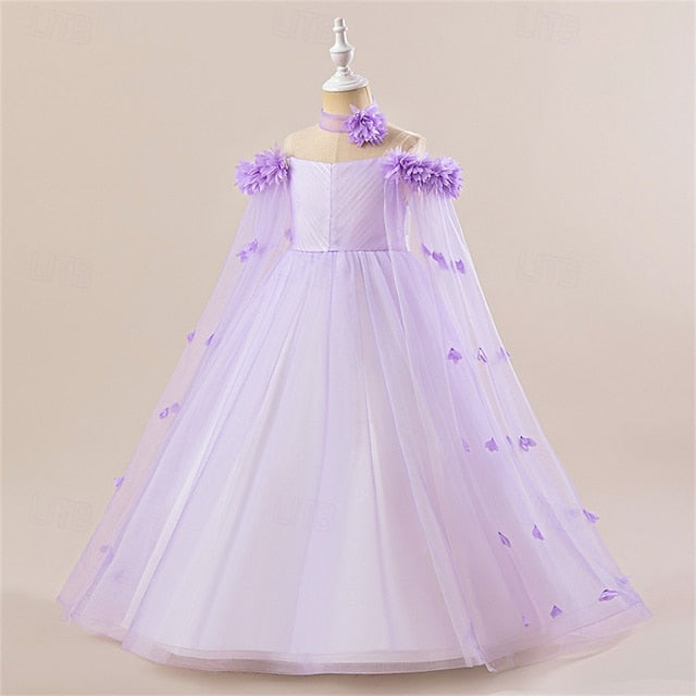 Dress Princess Girl Kid's Girls' Flower FashionChic