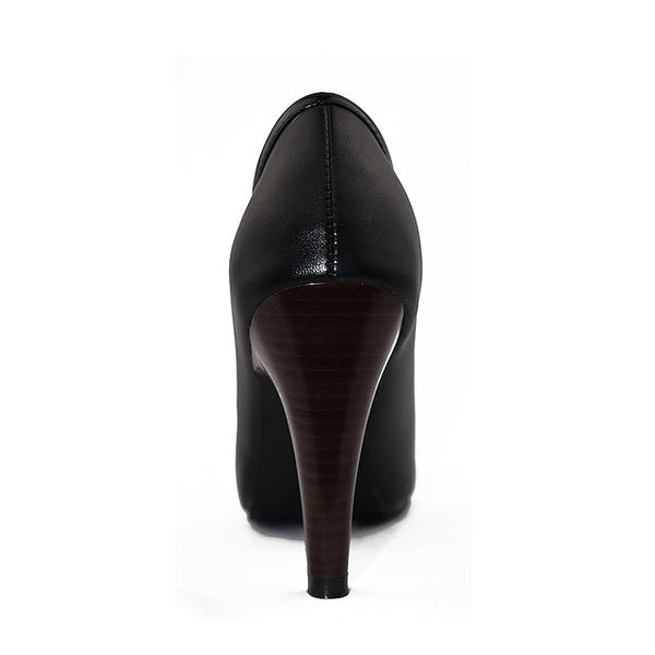 Boots Two-Tone with Heeled Bow-Embellished Ankle Women's FashionChic