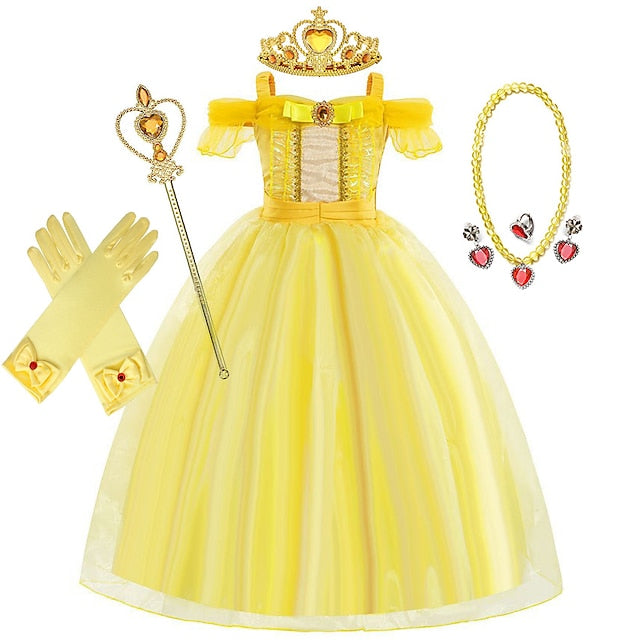 Beast the and Fairytale Sleeping Beauty Princess Belle FashionChic