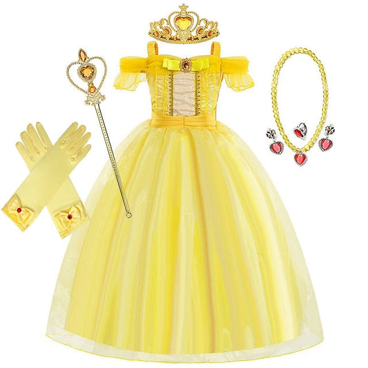 Beast the and Fairytale Sleeping Beauty Princess Belle FashionChic