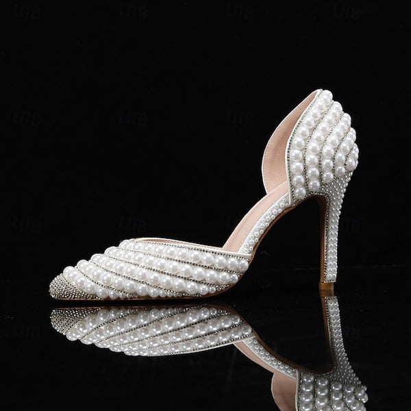 White Comfort Wedding Shoes Women's FashionChic