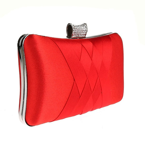 Bags Leather Party Wedding Event PU Women's / Silk Clutch FashionChic