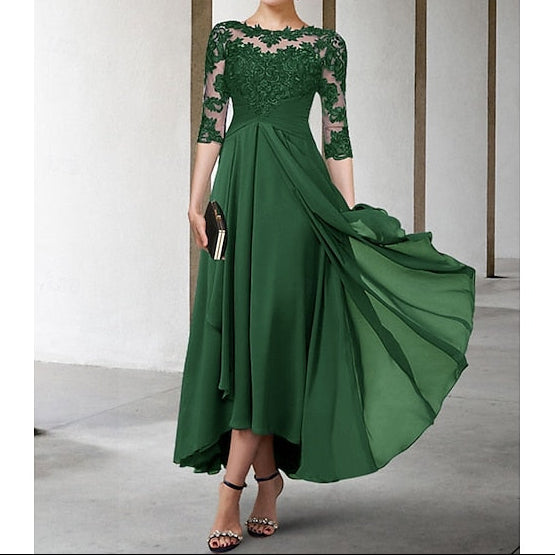 Dress Size Bride Plus of Wedding Guest A-Line Elegant the Mother FashionChic