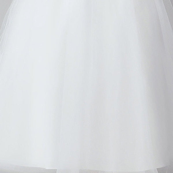 Party Kids Dress Girls' Color Girl Solid Flower FashionChic