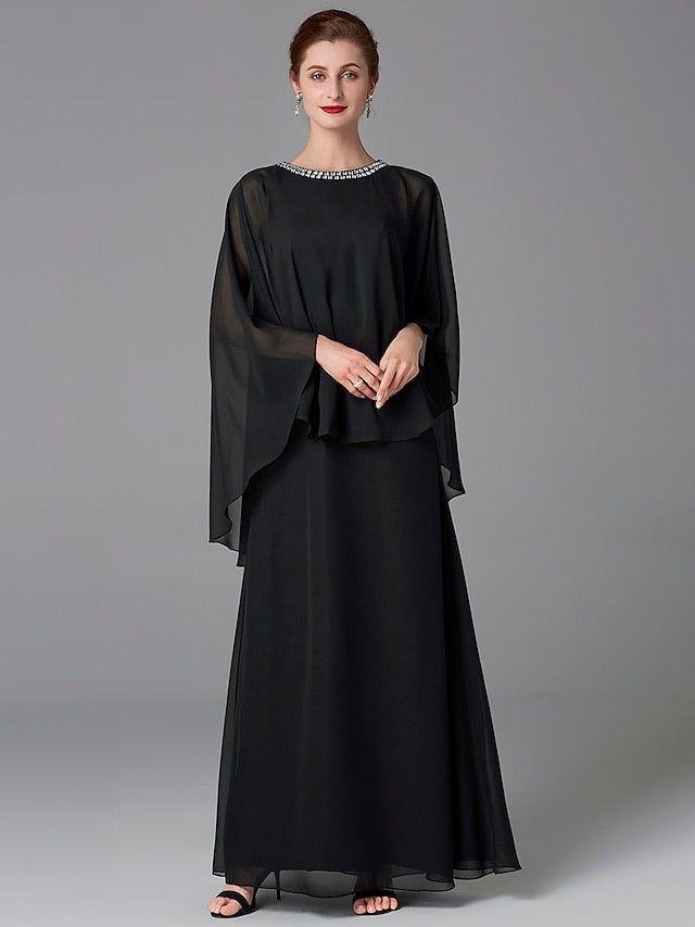 Plus the Size of A-Line Guest Bride Mother Wedding Elegant Dress FashionChic