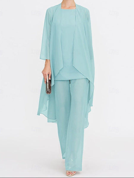 the Wedding Piece Bride Mother 3 Pantsuit Beach of FashionChic