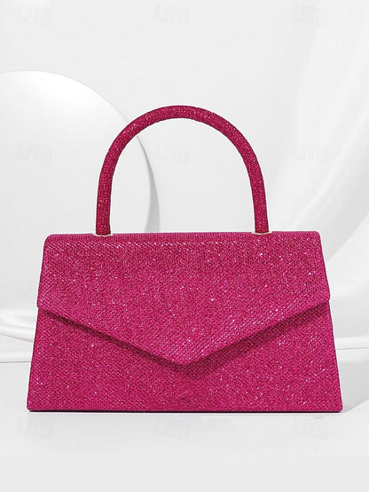 Women's Polyester Clutch Shoulder Evening Bags Bag Flap FashionChic