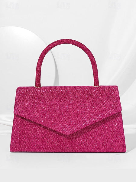 Women's Polyester Clutch Shoulder Evening Bags Bag Flap FashionChic