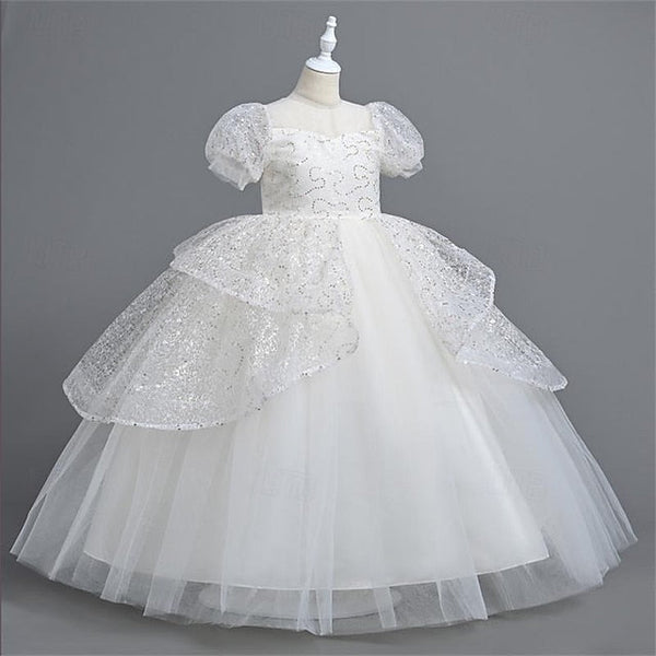 Party Flower Girls' Dress Performance Girl Wedding FashionChic