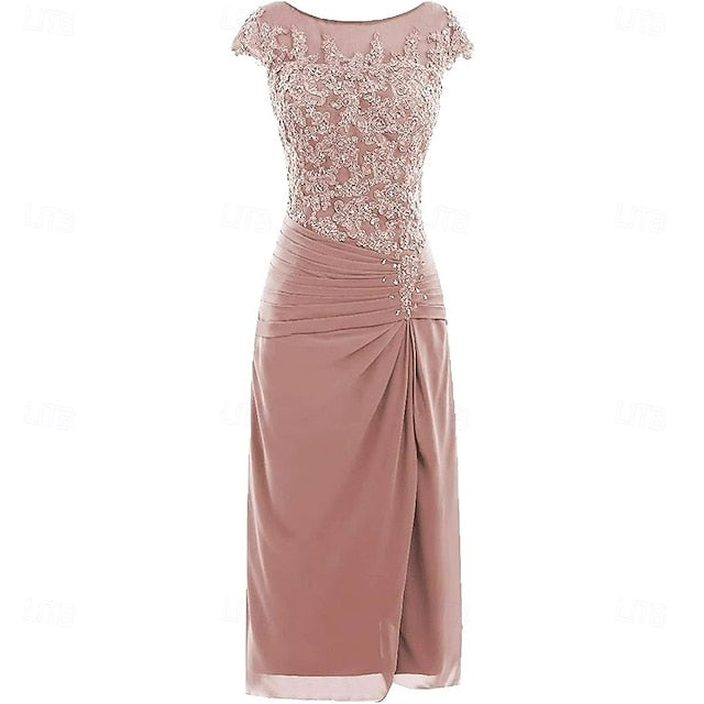 Simple Mermaid Mother Trumpet the Crew Bride Elegant of / Dress FashionChic
