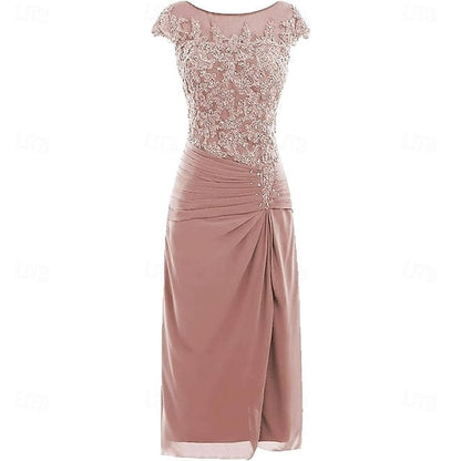 Simple Mermaid Mother Trumpet the Crew Bride Elegant of / Dress FashionChic