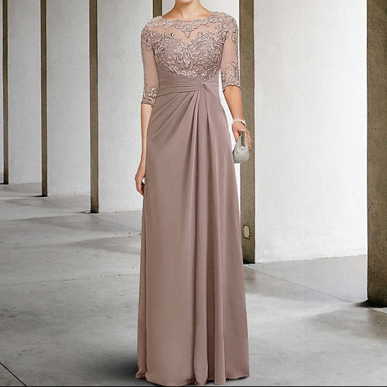 Dress Plus Mother the Size Guest Wedding Bride Sheath of Elegant FashionChic