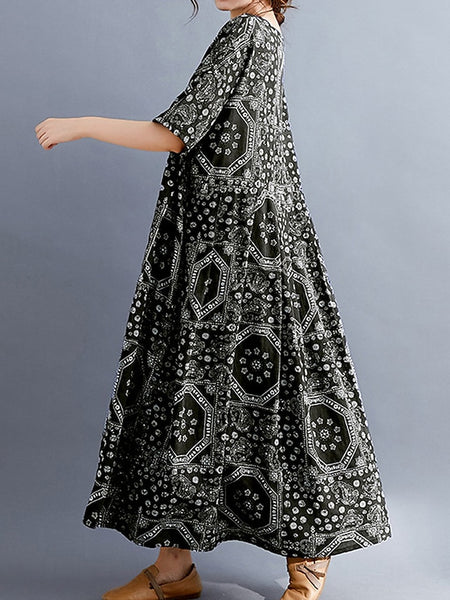 Women's Maxi long Dress Casual Dress Ethnic Dress Swing