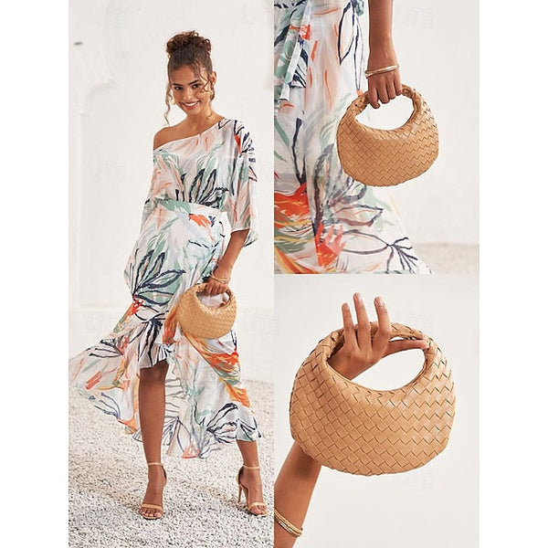 Wristlet Bag PU Party Handbag Women's Evening Leather FashionChic